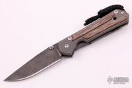 Small Sebenza 21 - Damascus and Micarta