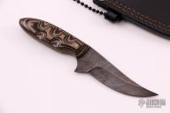 Damascus Neck Knife