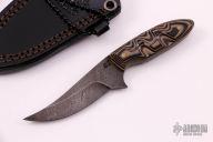 Damascus Neck Knife