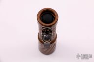  Stonewashed Copper Gunner Grip Twist Trident - Skull clip w/ Ruby Eyes