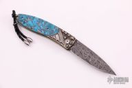 B05 - Damascus/Silver/Turquoise