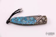 B05 - Damascus/Silver/Turquoise