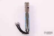 B05 - Damascus/Silver/Turquoise