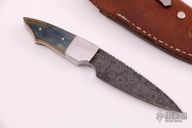 Classic Agent - Damascus and Mammoth Ivory