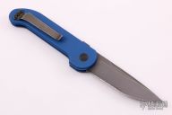 Blue UMS EMS - Black Serrated