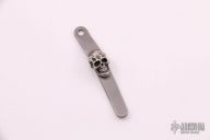 Steel Flame Clip for a Chris Reeve Knife