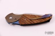 Tiger Eye Flipper Tactical Folding Knife