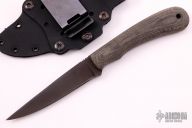 Operator - Black Canvas Micarta