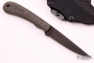 Operator - Black Canvas Micarta