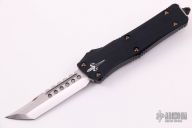 Troodon- Hellhound Tanto Mirror Polish Anodized Hefted Alloy w/ Copper Ringed Hardware S/N 008