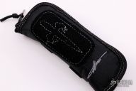 Troodon- Hellhound Tanto Mirror Polish Anodized Hefted Alloy w/ Copper Ringed Hardware S/N 008