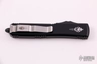 Ultratech- Hellhound Tanto Mirror Polish Anoddized Hefted Alloy w/ Blue Ringed