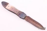 Damascus Dagger Linerlock