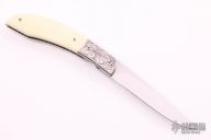 Engraved and Scrimshawed Linerlock