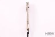 Sterling Silver and Mother of Pearl Button Lock