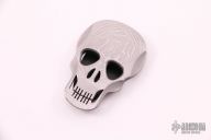 Damascus Skull Money Clip