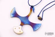 Titanium and MOP Necklace