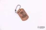 Copper Dog Tag