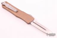 142-6TA Combat Troodon D/E Tan Satin Full Serrated