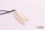 Carved Octopus Necklace 
