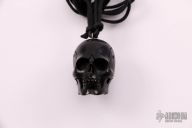 Buffalo Horn Carved Skull