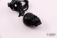 Buffalo Horn Carved Skull