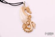 Carved Dragon Necklace 