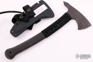 Legacy Axe - Black Micarta and Cord