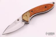  271 Alpha Dorado Giraffe Bone & Mokume 169/1000