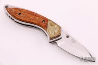  271 Alpha Dorado Giraffe Bone & Mokume 169/1000