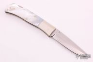 Mother of Pearl Lockback #096