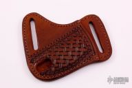 Leather Belt Sheath - Cross Draw  