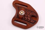 Leather Belt Sheath - Canted Carry  