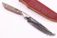 Damascus Fixed Blade