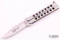 VINTAGE 1980s DRAGON-LOCK 11-473 TAK FUKUTA SEKI JAPAN STAINLESS 3.5" FOLDING BALISONG BUTTERFLY KNIF