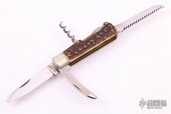 Stag Pocket Knife 