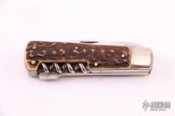 Stag Pocket Knife 