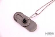 Titanium Dog Tag Knife
