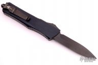 Combat Troodon Double Edge Spike Grind DLC Two-Tone Apocalyptic Finish Anodized Hefted Alloy w/DLC Ringed Hardware S/N 009