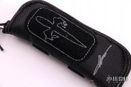 Combat Troodon Double Edge Spike Grind DLC Two-Tone Apocalyptic Finish Anodized Hefted Alloy w/DLC Ringed Hardware S/N 009