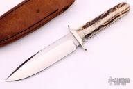 Stag Boot Knife