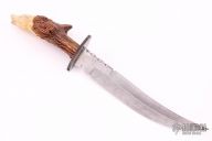 Damascus Fighter w/ Carved Bear Head