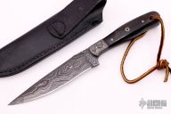 Damascus and Buffalo Horn Hunter