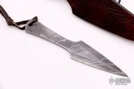 Damascus Neck Knife