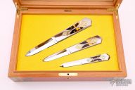 Set of Three One of a Kind Interframe Lockback Folders