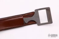 Belt Buckle Knife w/ Belt