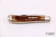 488210 Prototype Trapper - Antique Amber Jigged Bone
