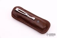 Sterling Silver and Cocobolo Linerlock