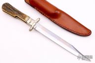 Folding Swing Guard Boot Knife  