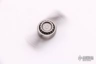  Hurricane Fidget Finger Spinner - Stonewashed Stainless Steel